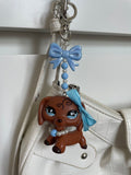 Littlest Pet Shop Keyring/Bag Charm Dachshund #640