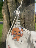 Littlest Pet Shop Keyring/Bag charm cocker spaniel #716