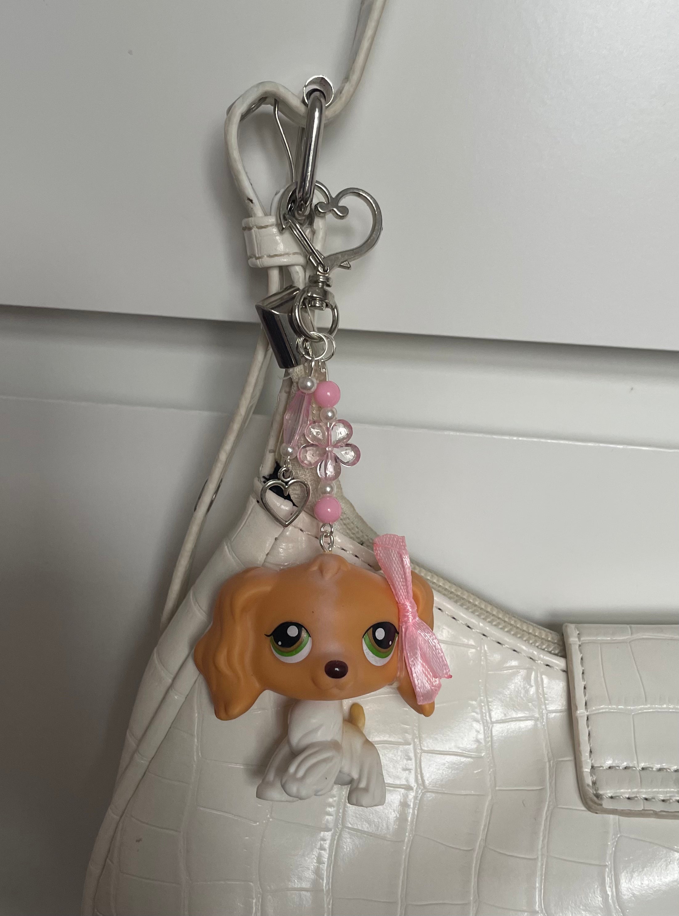 Littlest Pet Shop Keyring/Bag Charm Cocker Spaniel #79