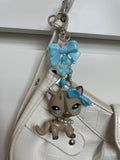 Littlest Pet Shop Keyring/Bag Charm Shorthair Cat #468