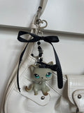 Littlest Pet Shop Keyring/Bag Charm Shorthair Cat #391