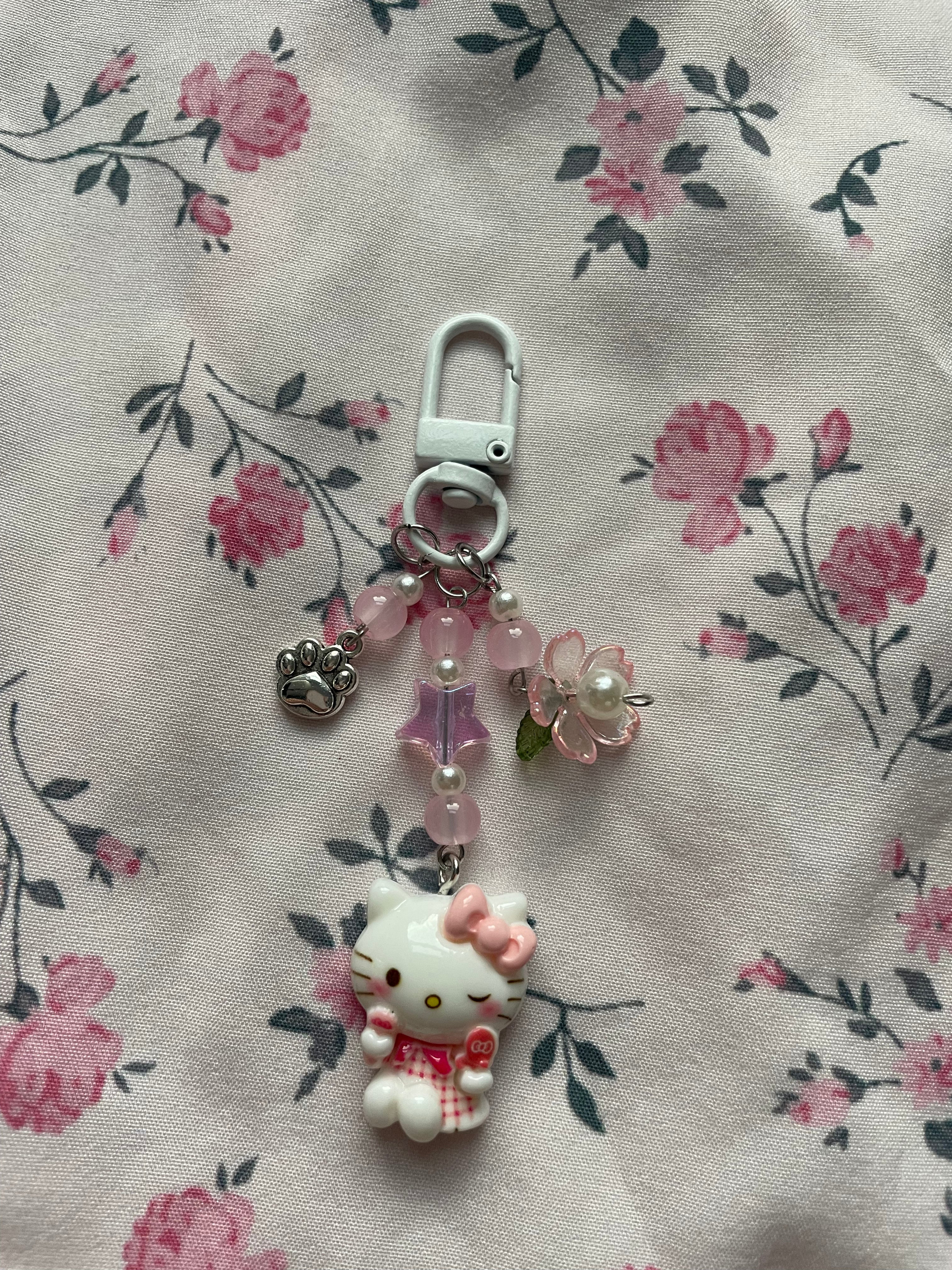 Sanrio Hello Kitty Bag Charm Trinket Keyring